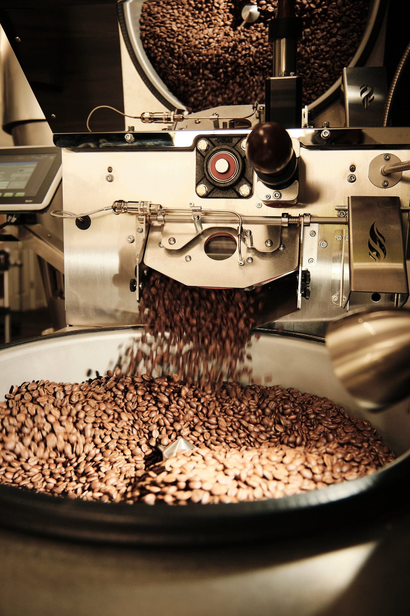 A cup of Yego coffee being brewed